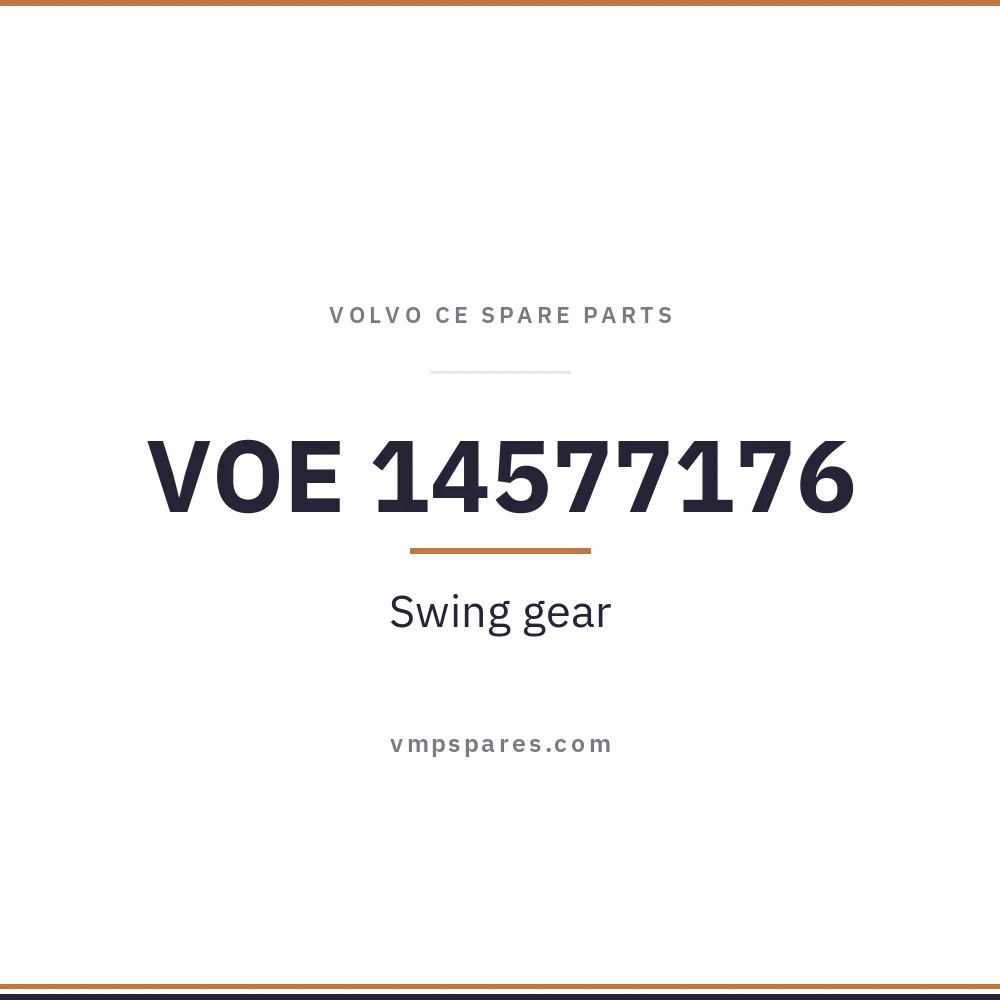VOE 14577176 – Swing gear