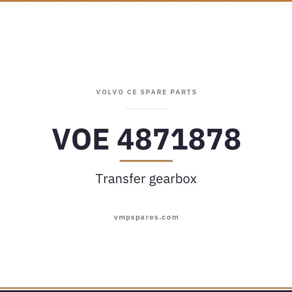 VOE 4871878 – Transfer gearbox