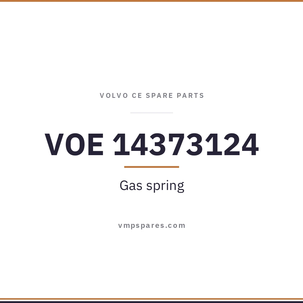 VOE 14373124 – Gas spring
