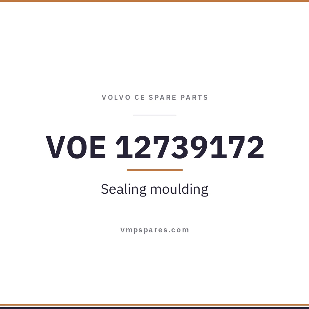 VOE 12739172 – Sealing moulding