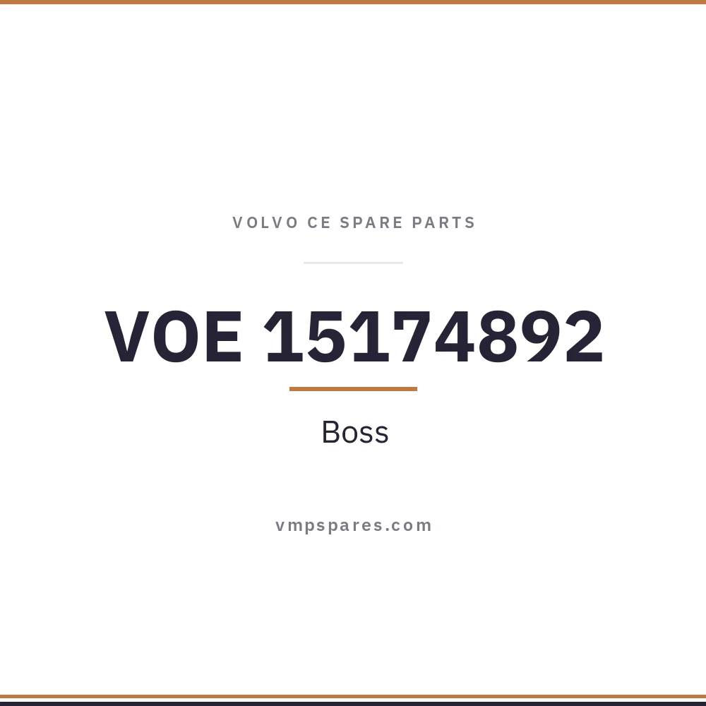 VOE 15174892 – Boss