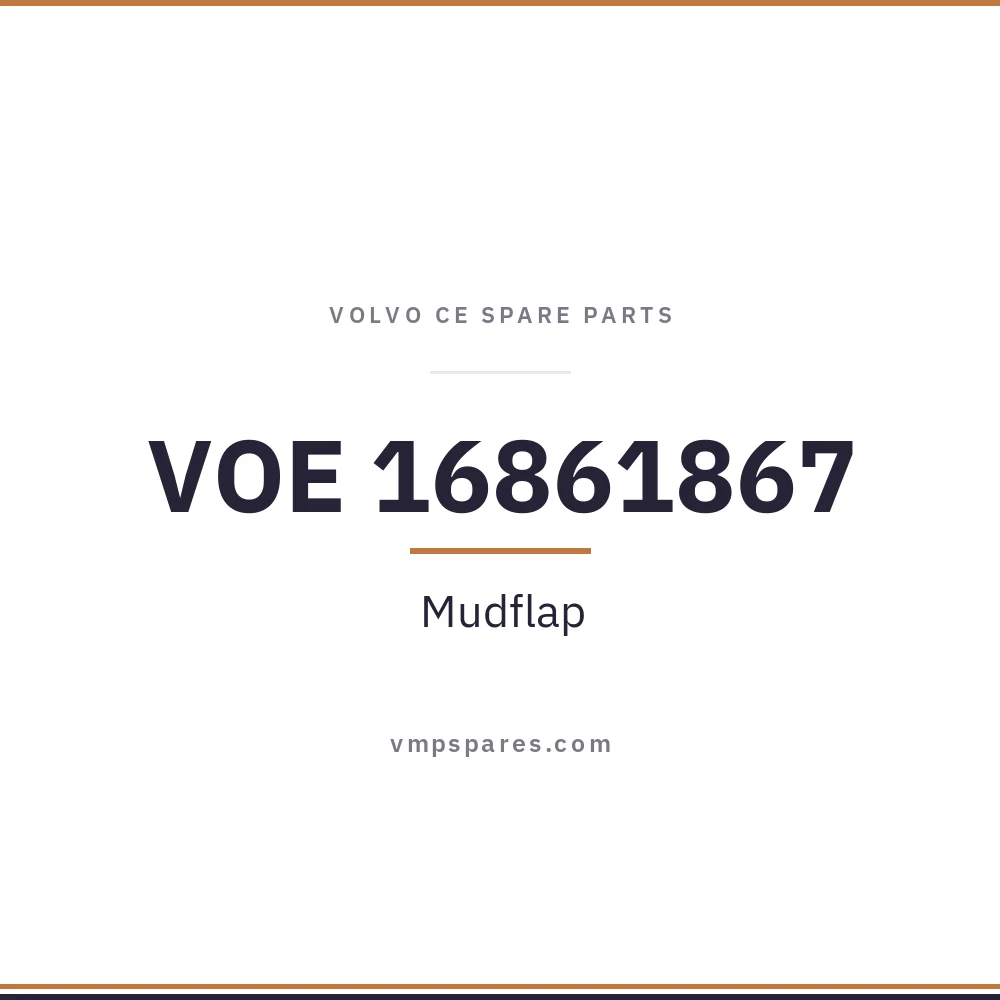 VOE 16861867 – Mudflap