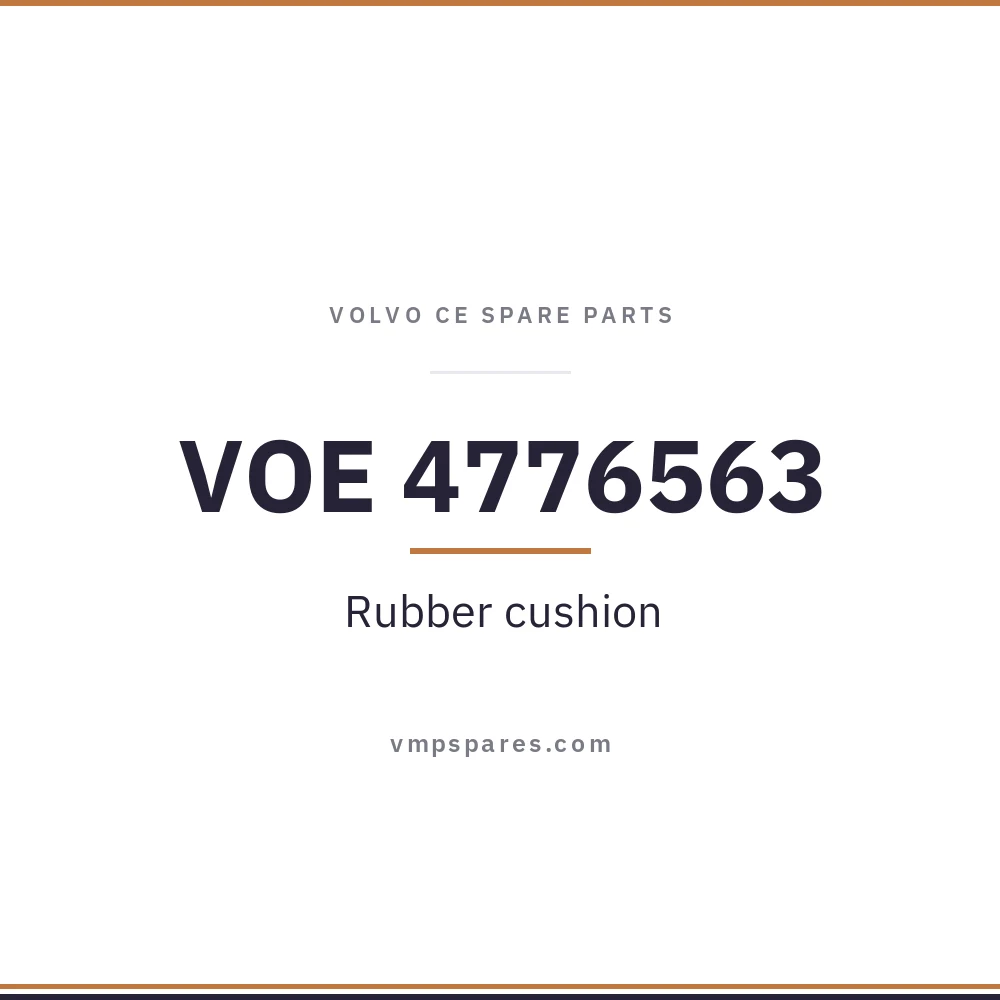 VOE 4776563 – Rubber cushion