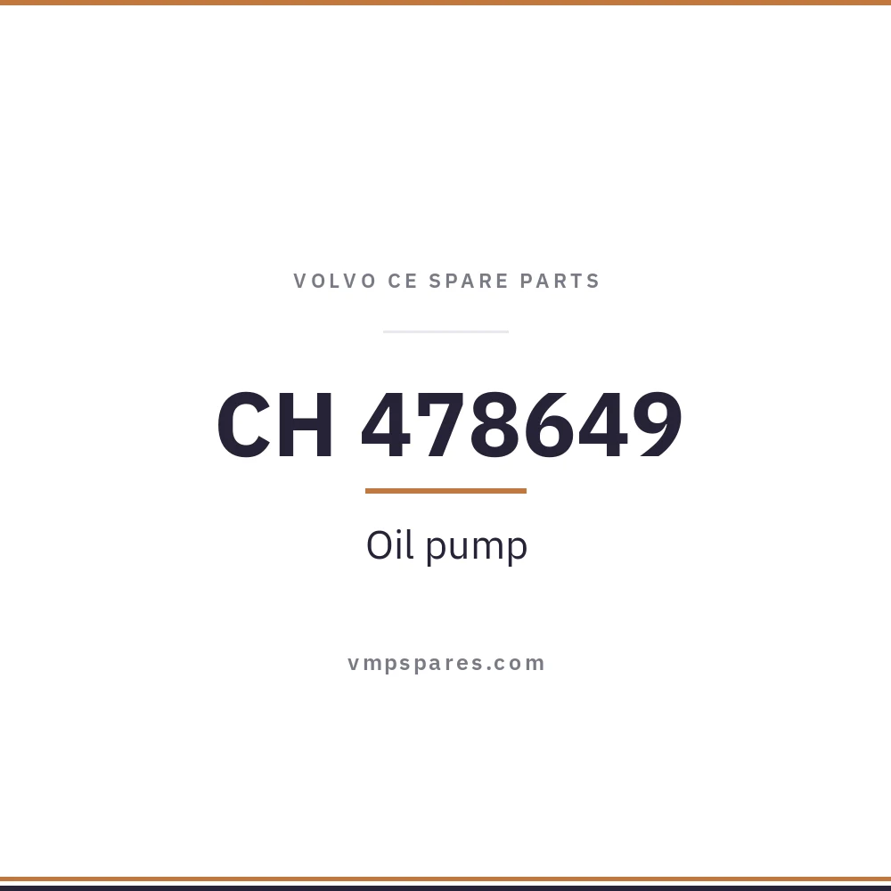 CH 478649 – Oil pump