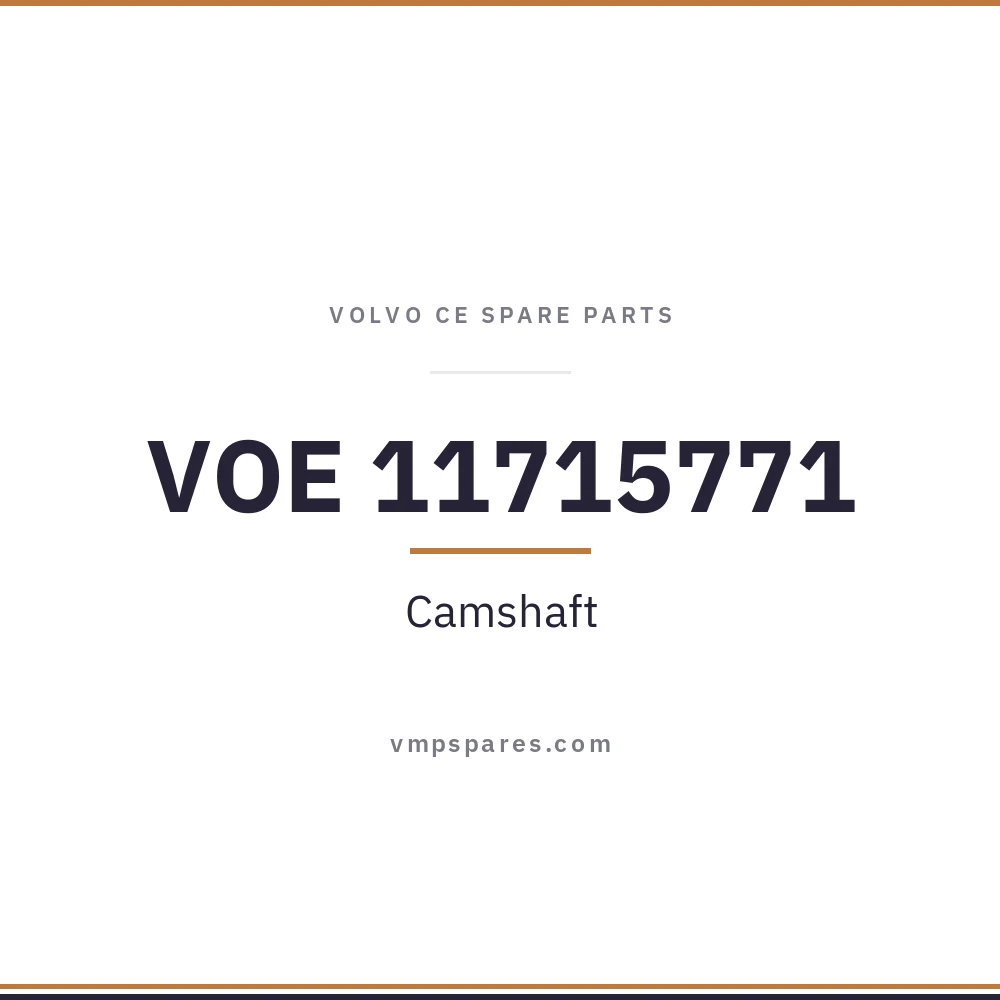 VOE 11715771 – Camshaft