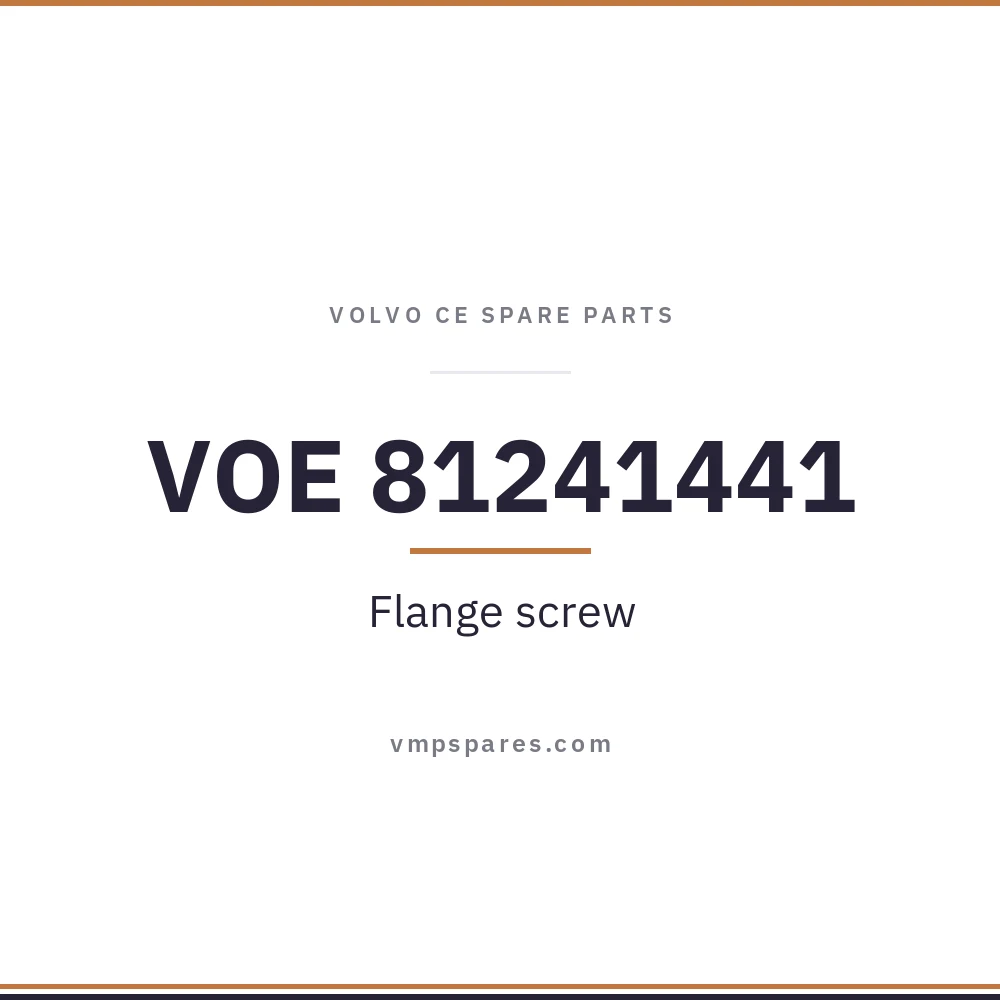 VOE 81241441 – Flange screw