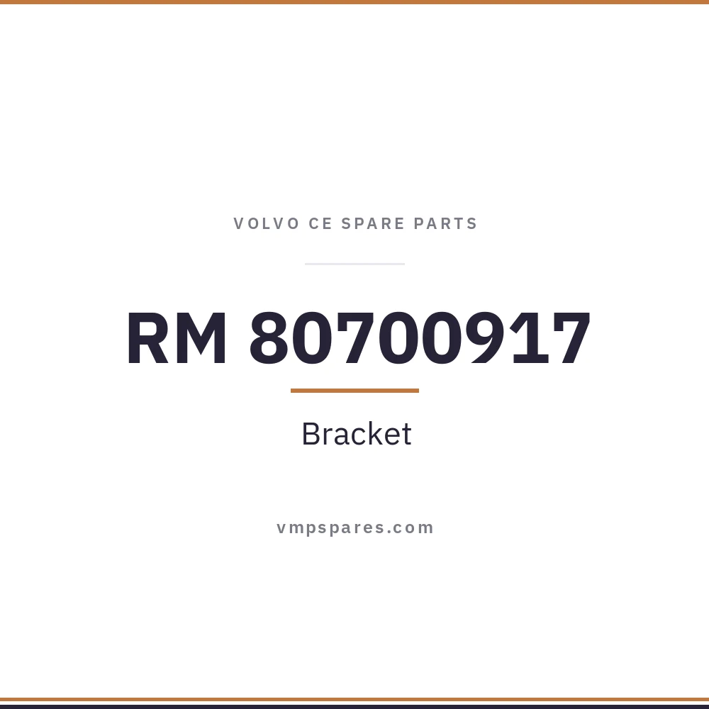 RM 80700917 – Bracket