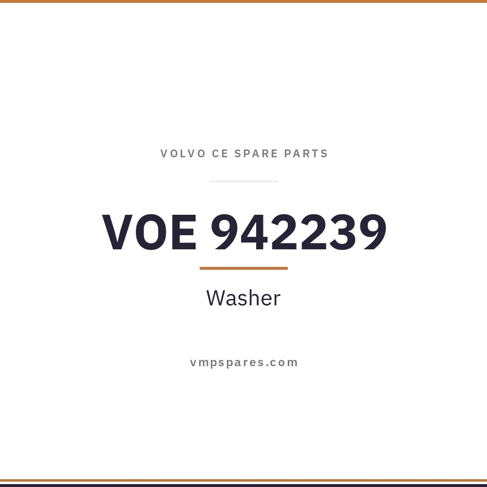 VOE 942239 – Washer