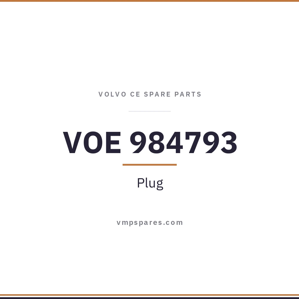 VOE 984793 – Plug