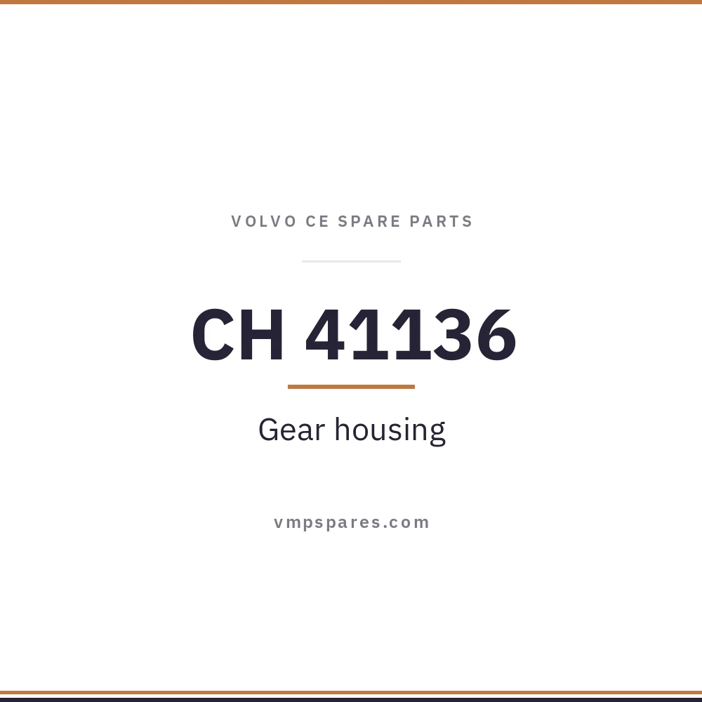 CH 41136 – Gear housing