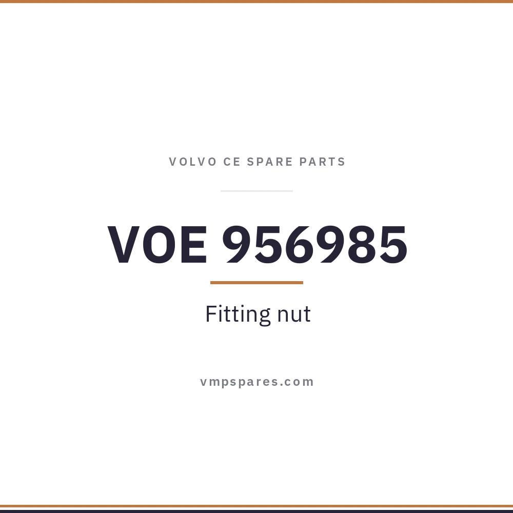 VOE 956985 – Fitting nut
