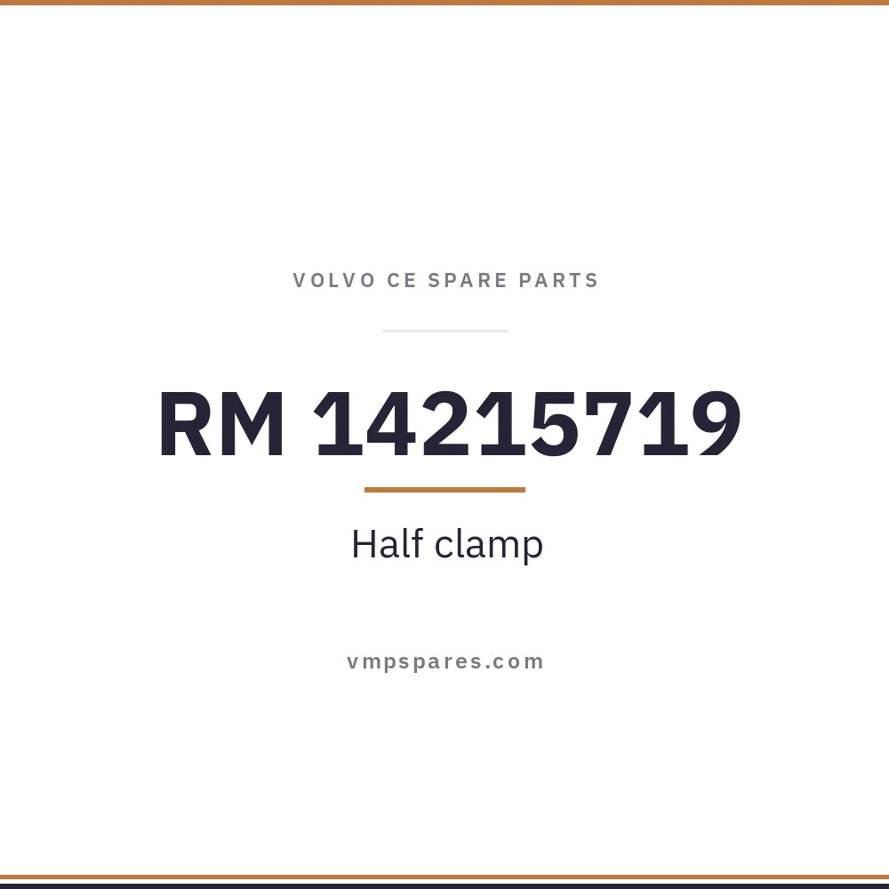 RM 14215719 – Half clamp