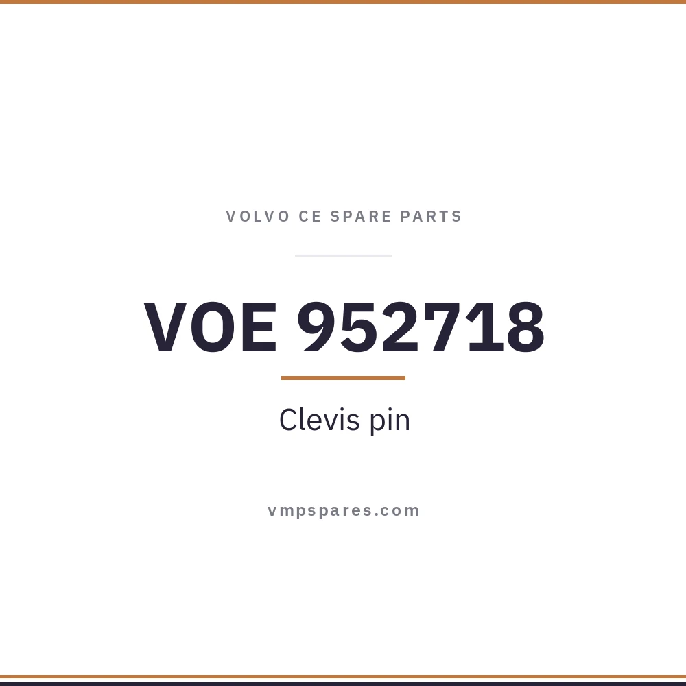 VOE 952718 – Clevis pin