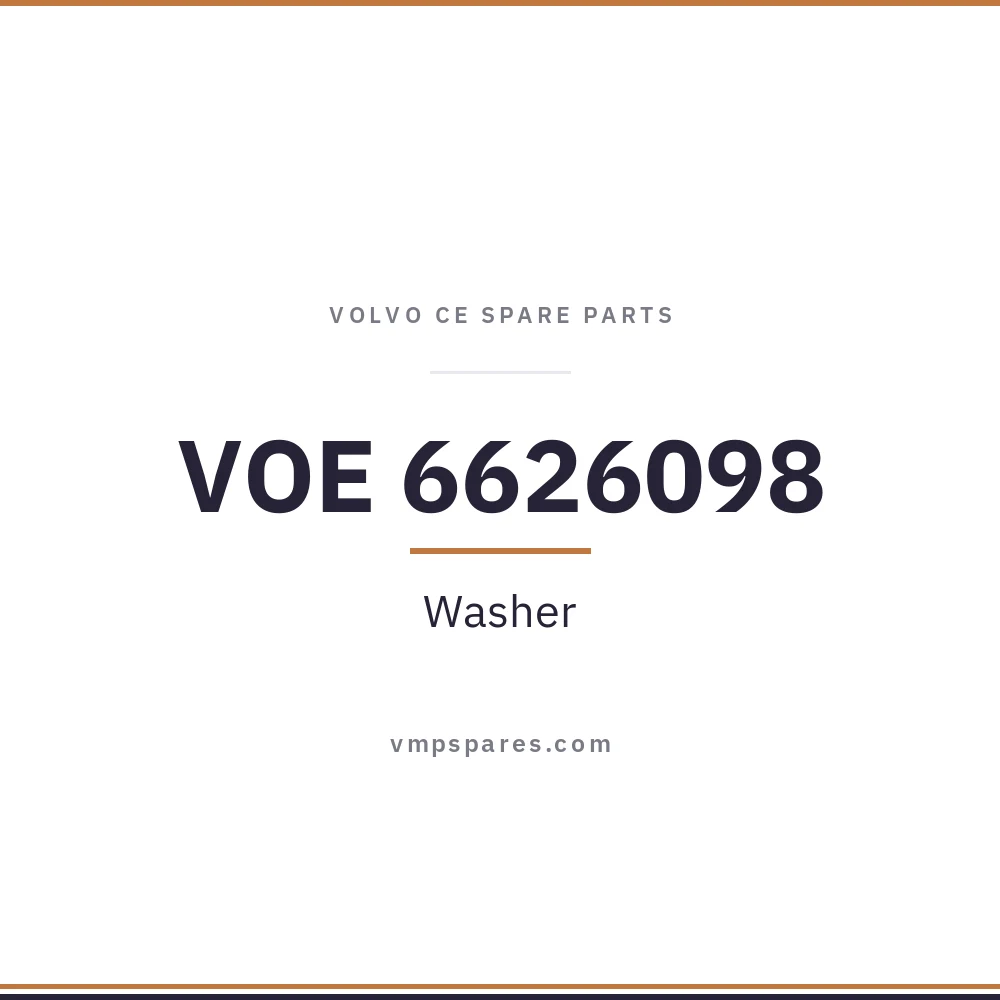 VOE 6626098 – Washer