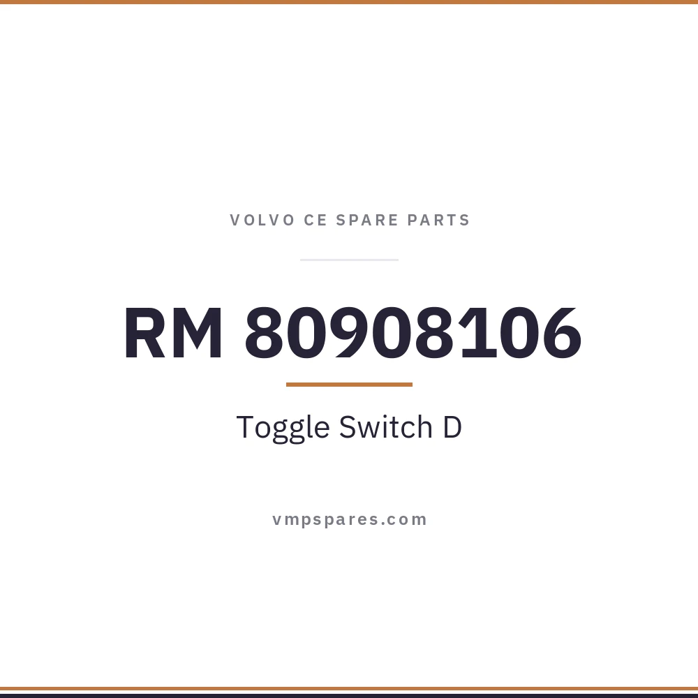RM 80908106 – Toggle Switch D