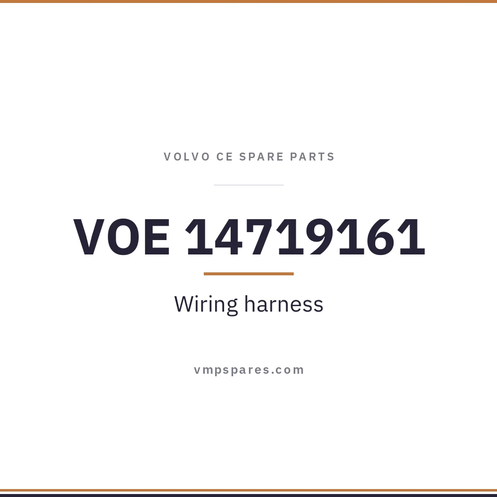 VOE 14719161 – Wiring harness
