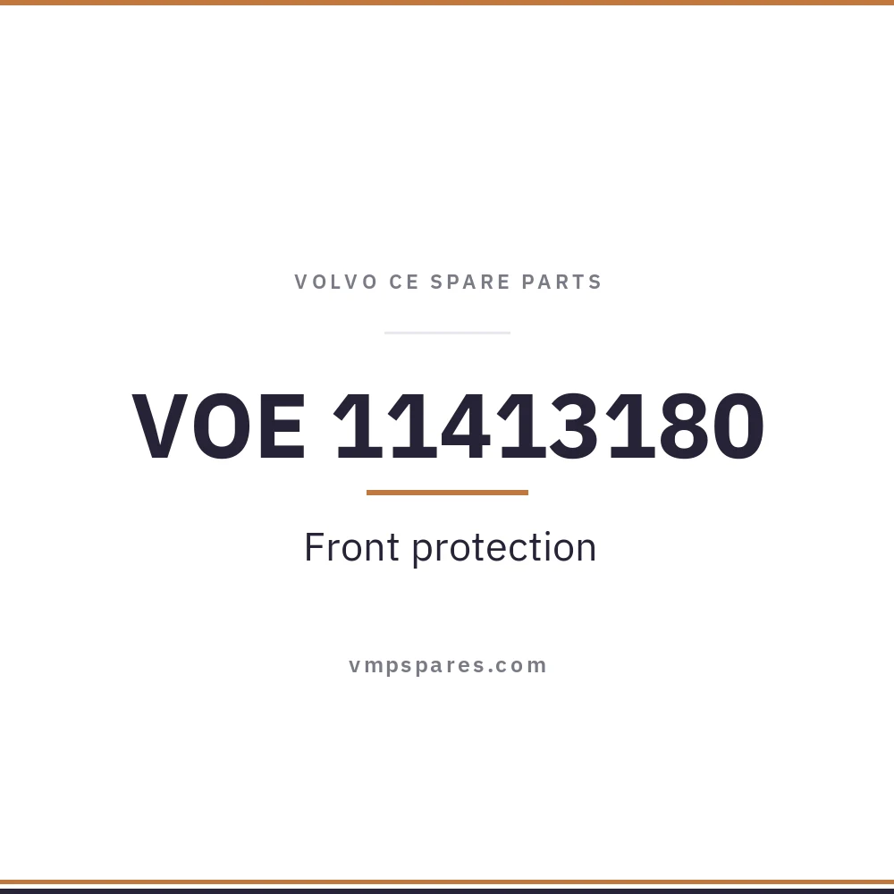 VOE 11413180 – Front protection