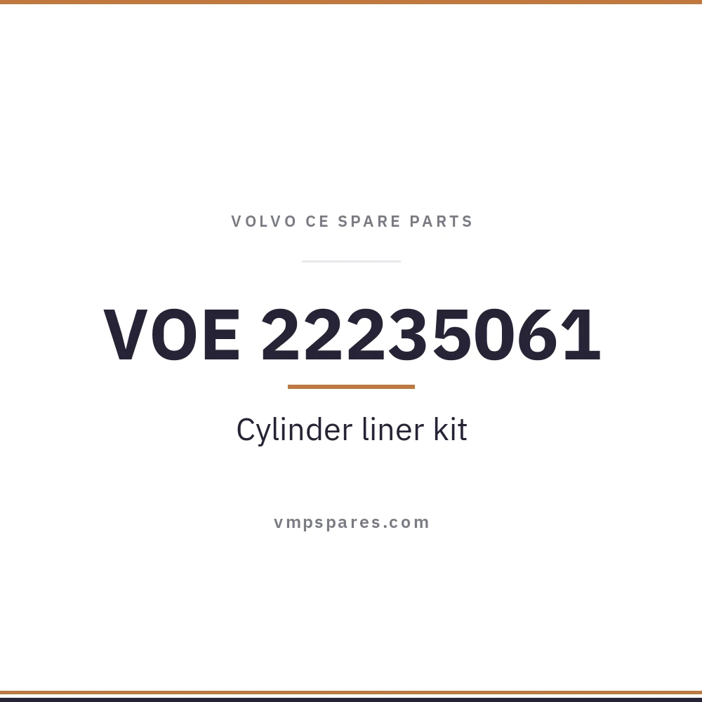 VOE 22235061 – Cylinder liner kit