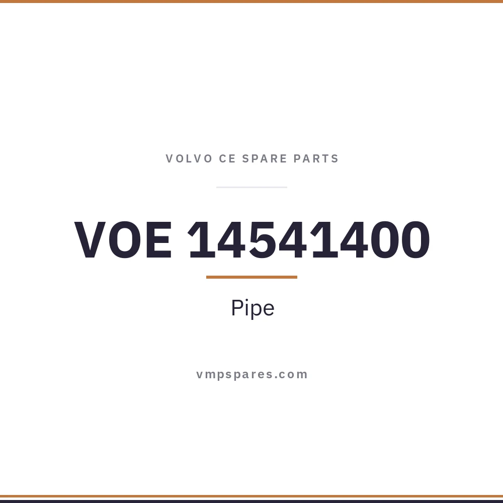 VOE 14541400 – Pipe