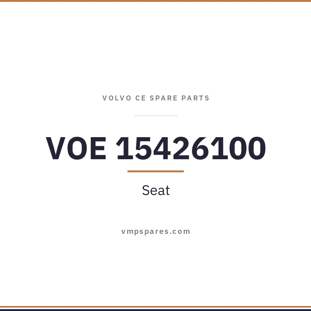 VOE 15426100 – Seat