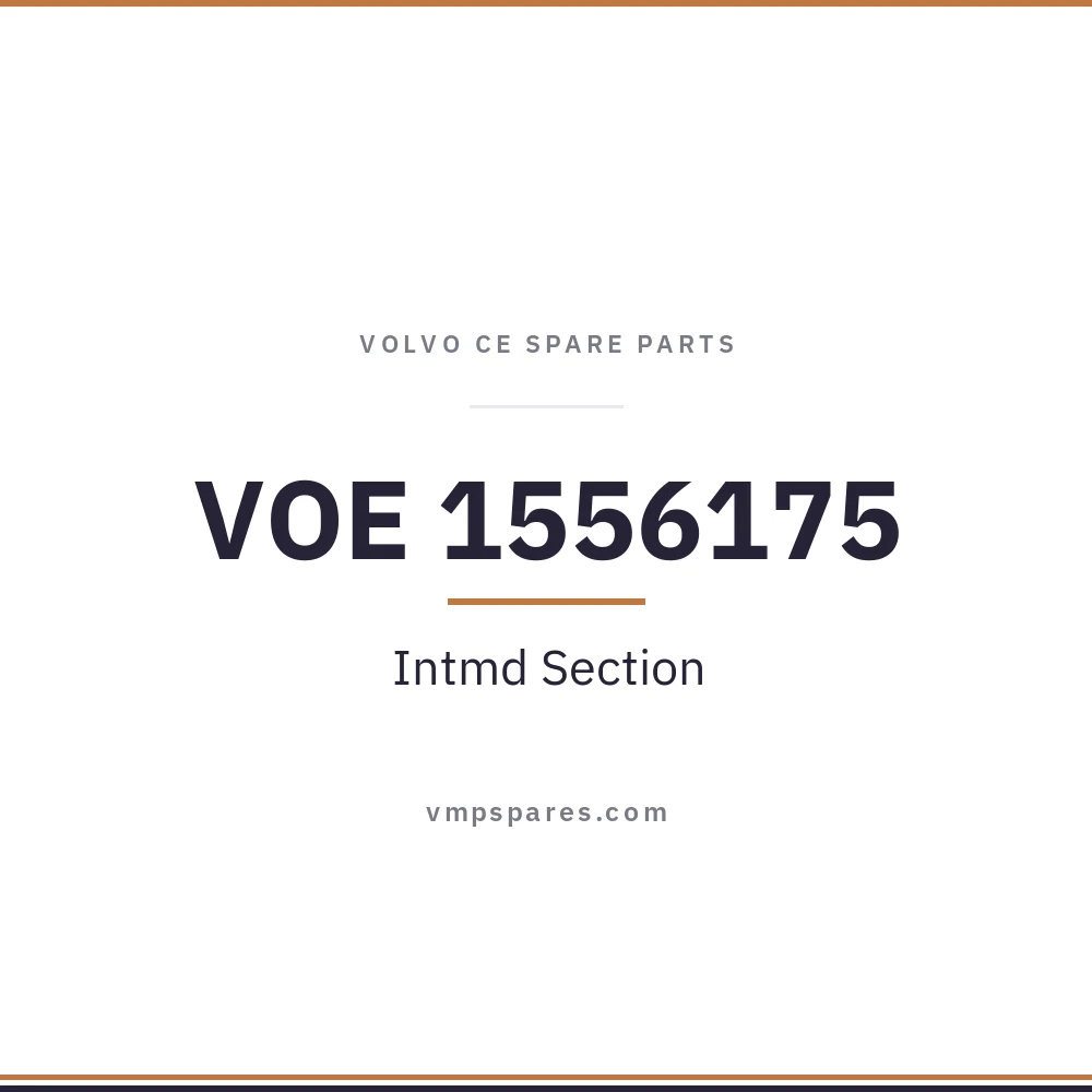 VOE 1556175 – Intmd Section