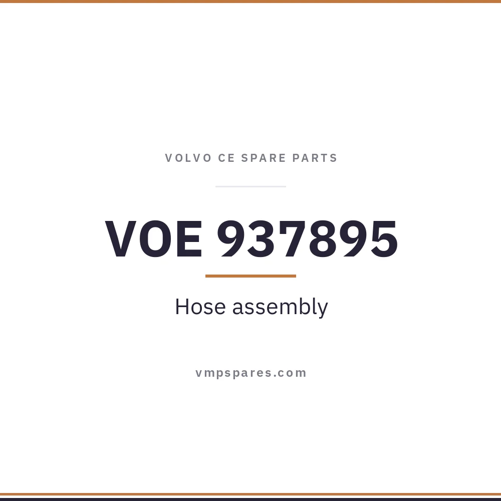 VOE 937895 – Hose assembly