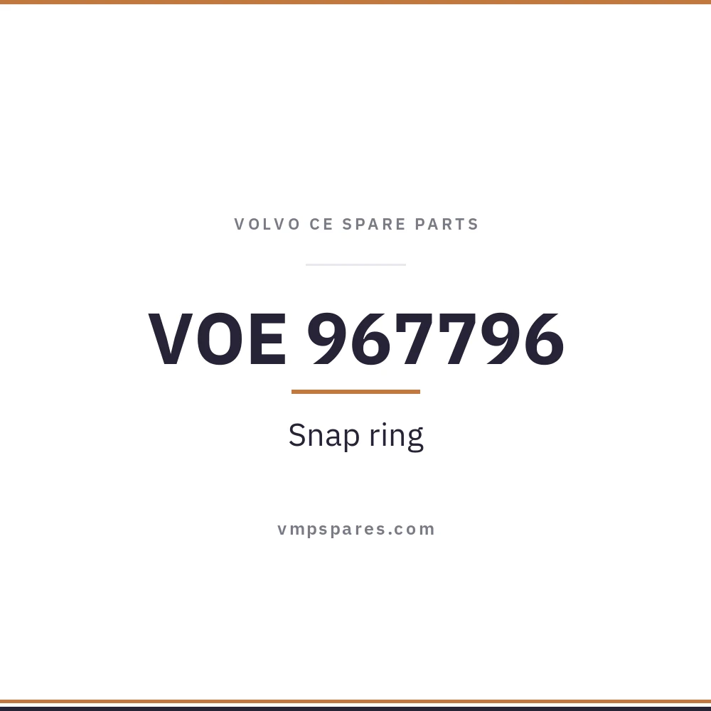 VOE 967796 – Snap ring