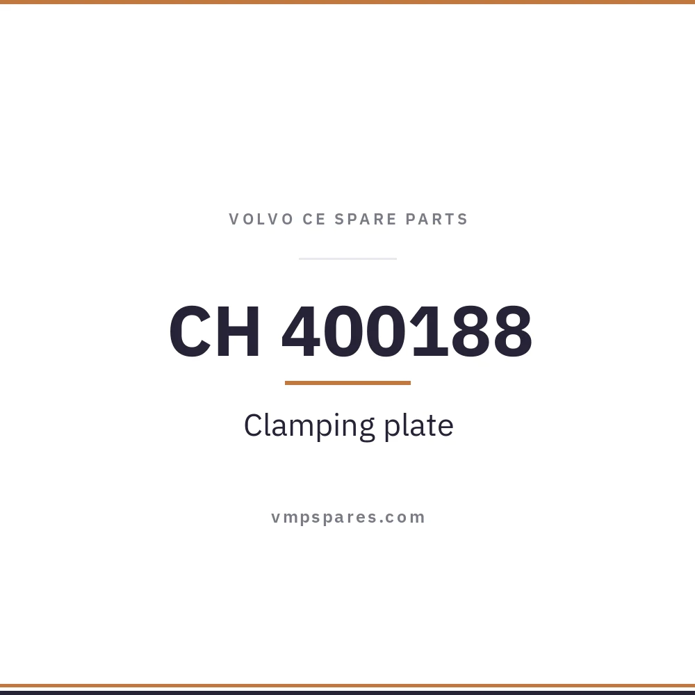 CH 400188 – Clamping plate