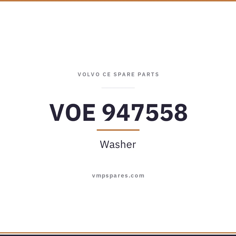 VOE 947558 – Washer