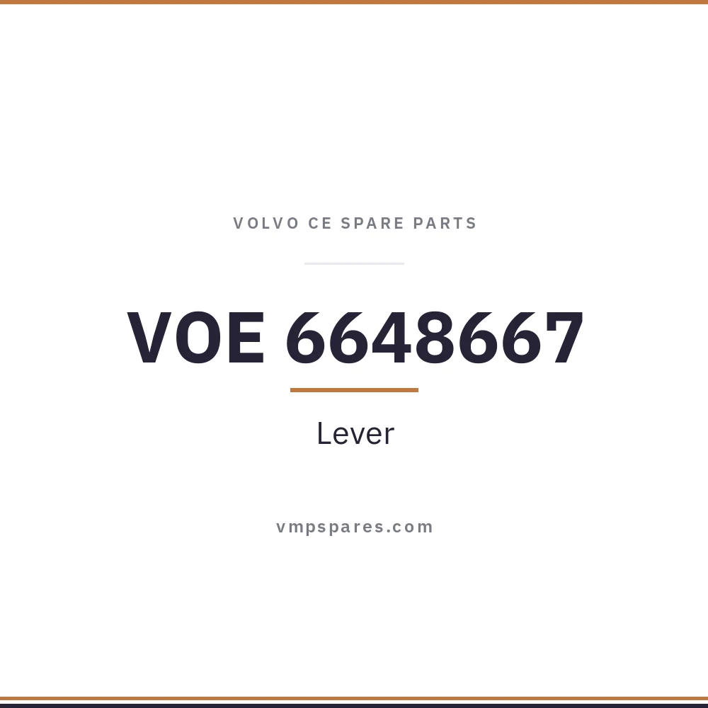 VOE 6648667 – Lever