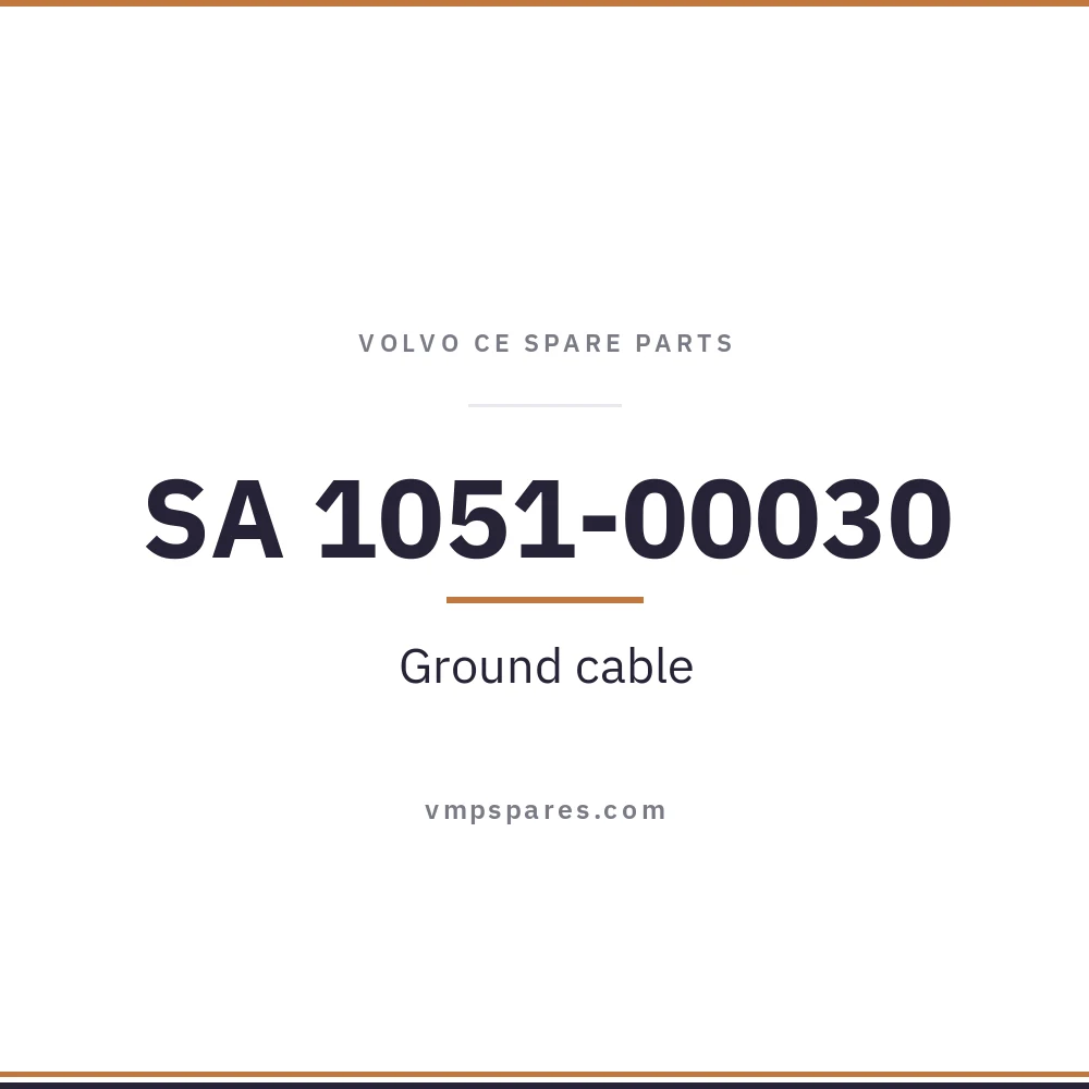 SA 1051-00030 – Ground cable