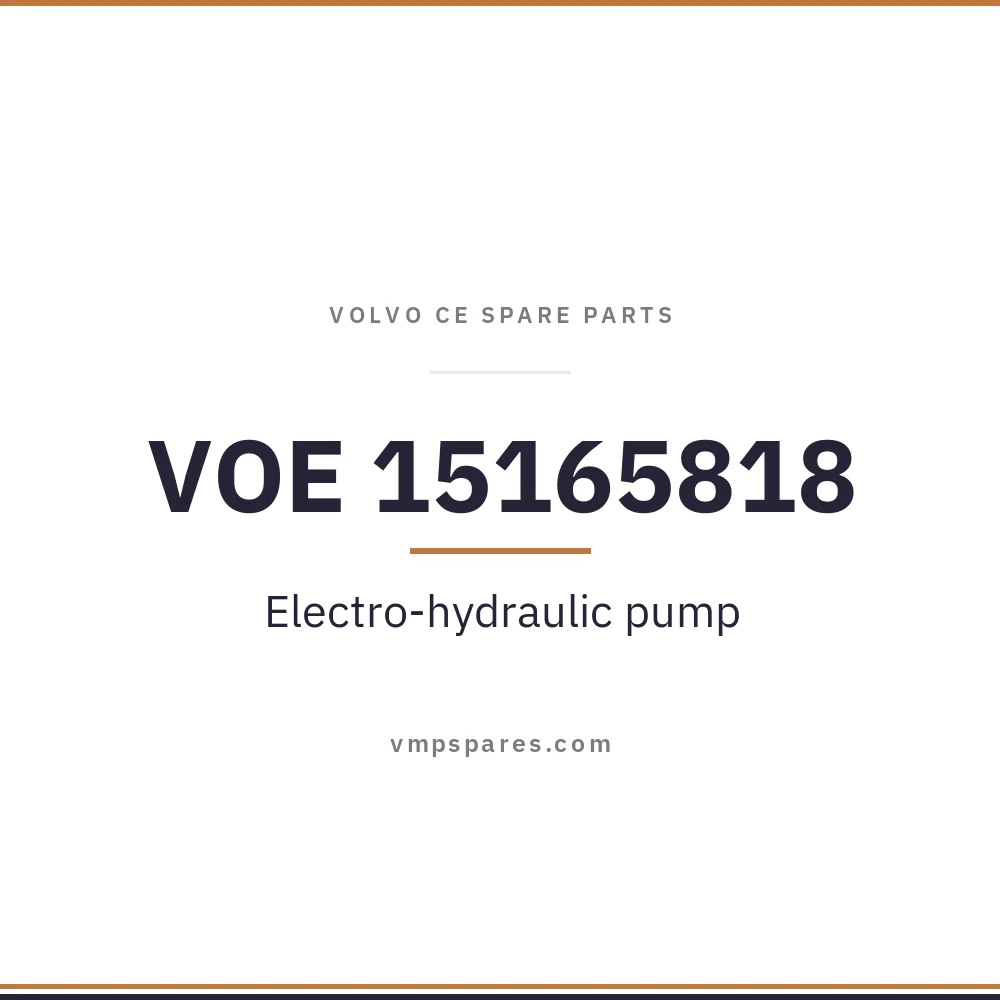 VOE 15165818 – Electro-hydraulic pump