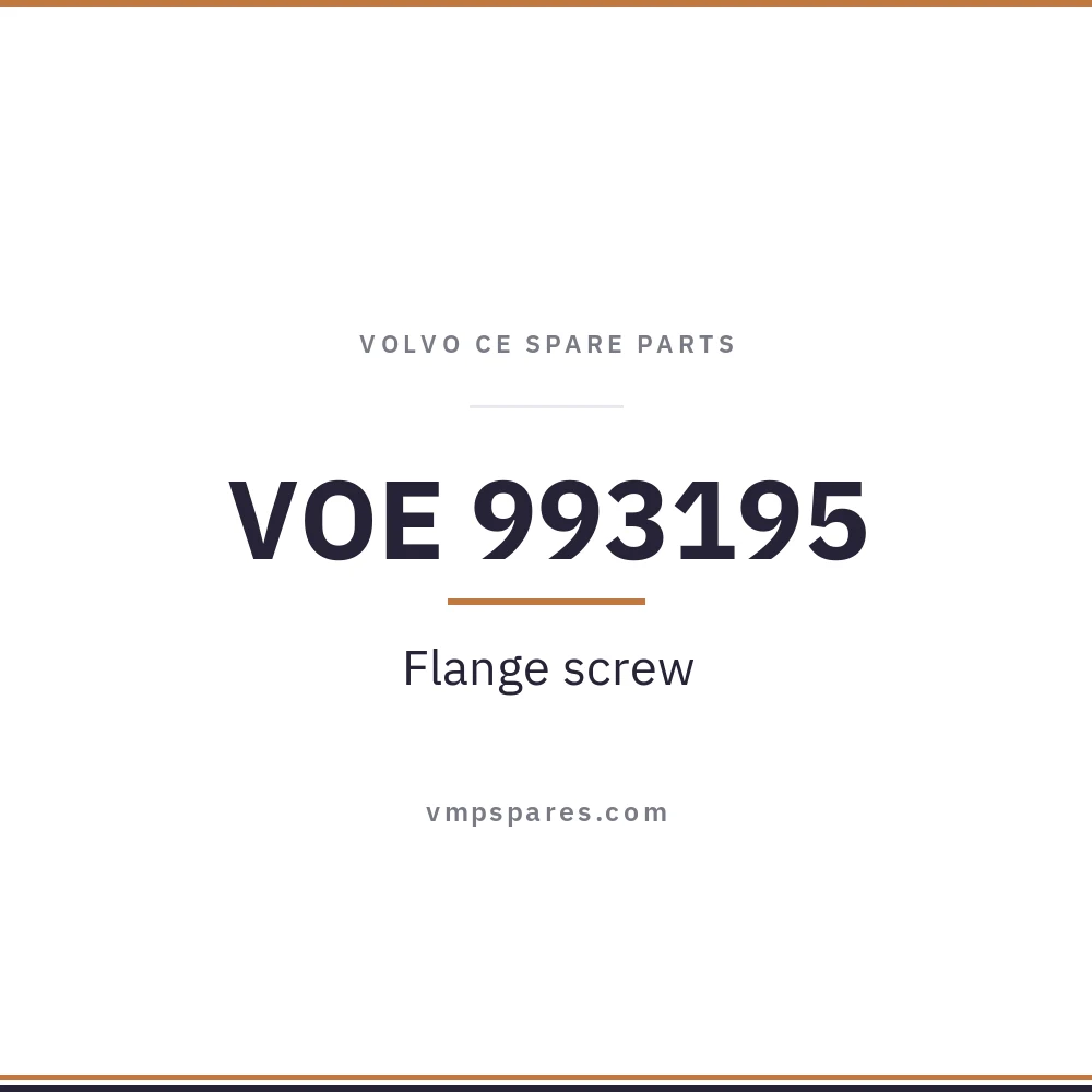 VOE 993195 – Flange screw