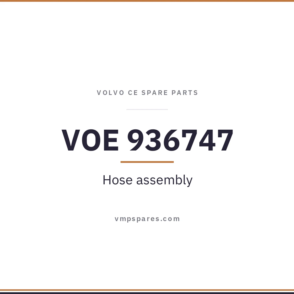 VOE 936747 – Hose assembly