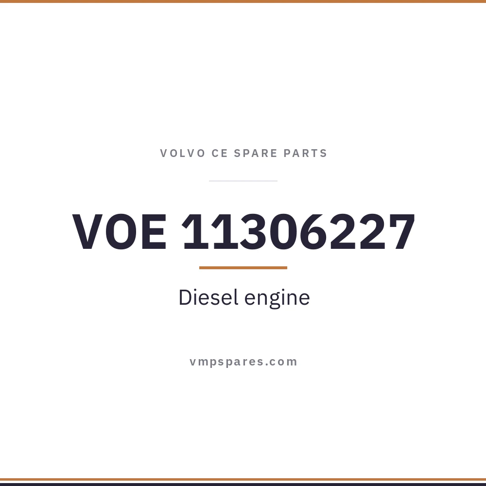 VOE 11306227 – Diesel engine