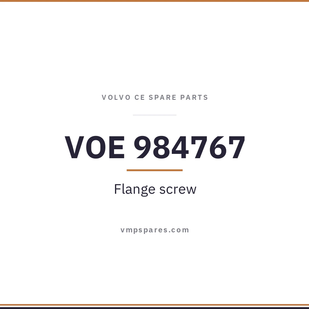 VOE 984767 – Flange screw