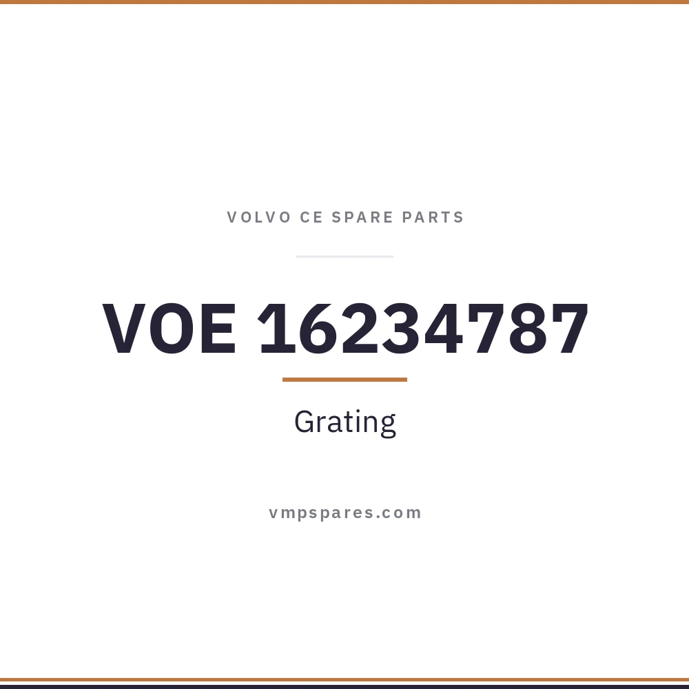 VOE 16234787 – Grating