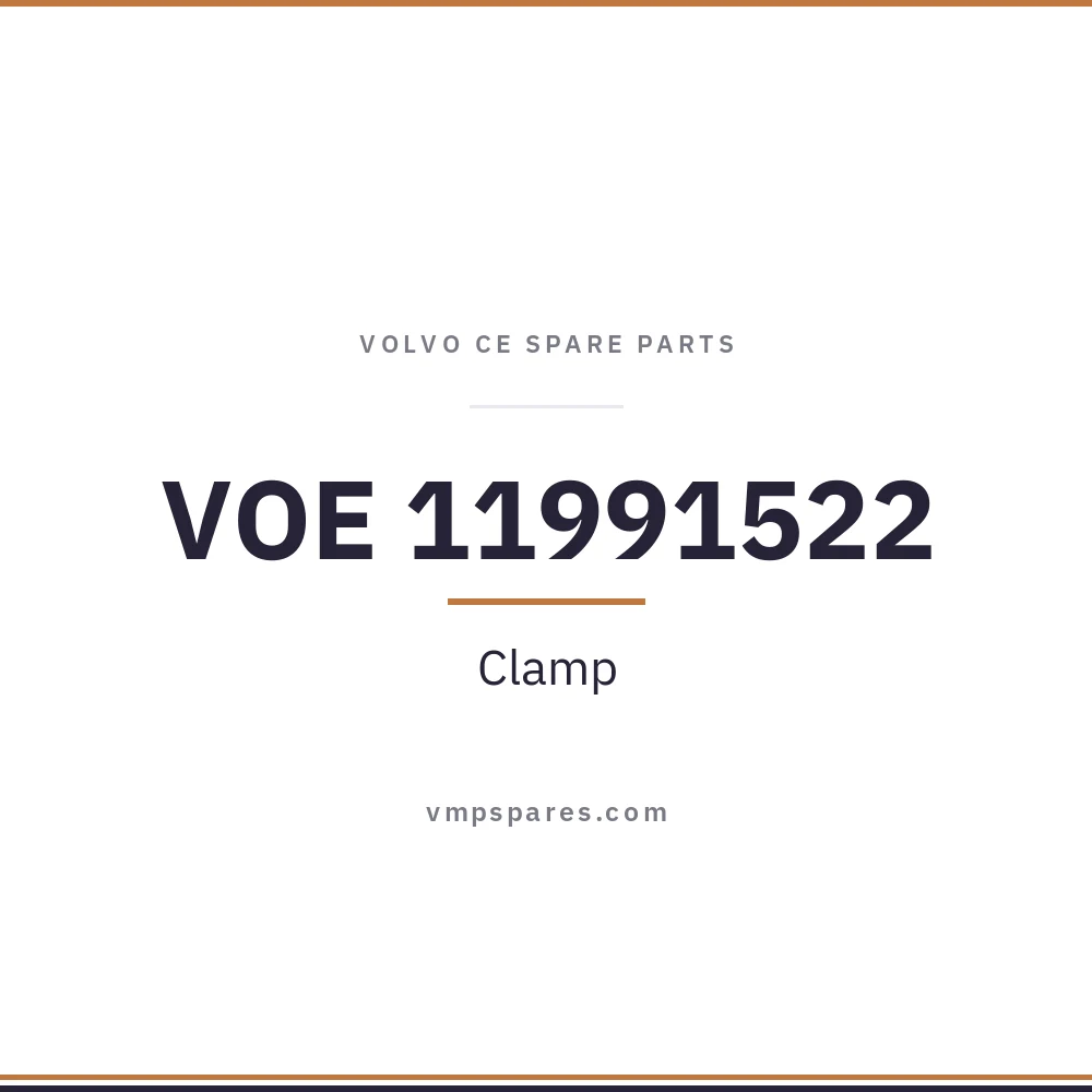 VOE 11991522 – Clamp
