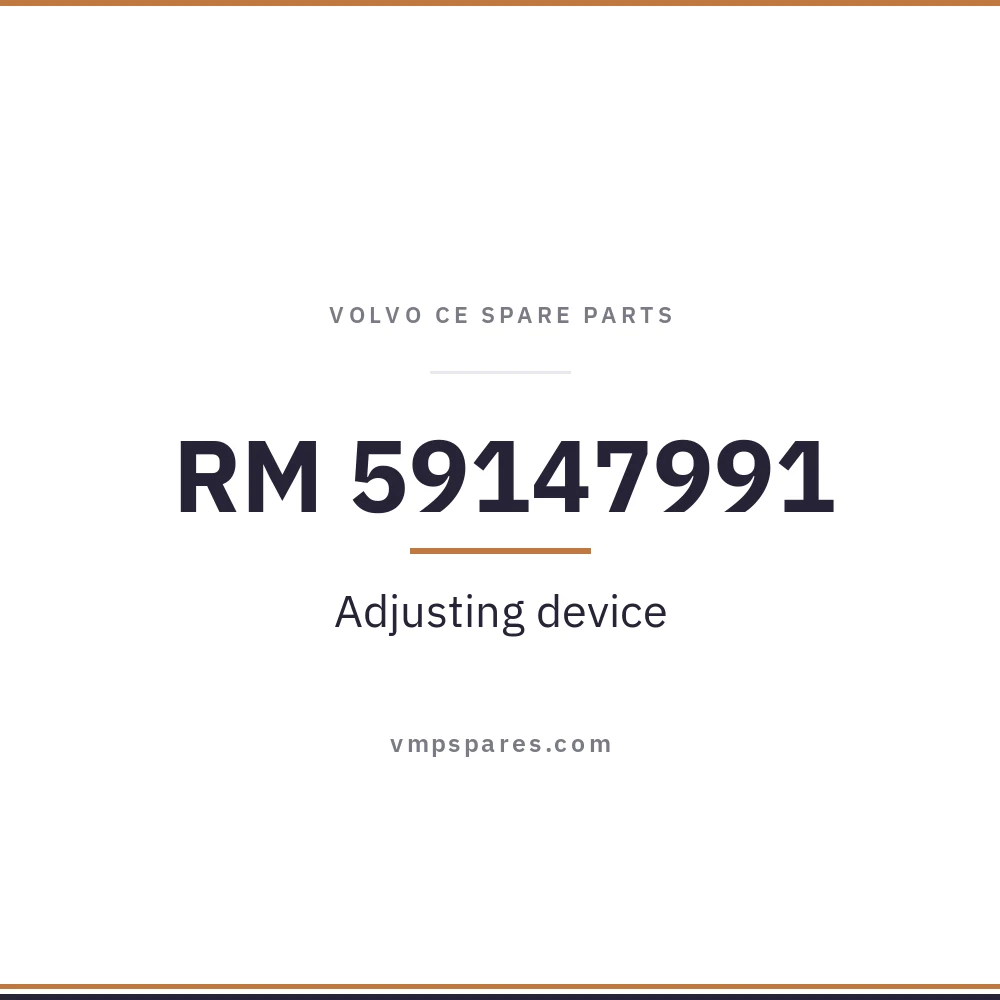 RM 59147991 – Adjusting device