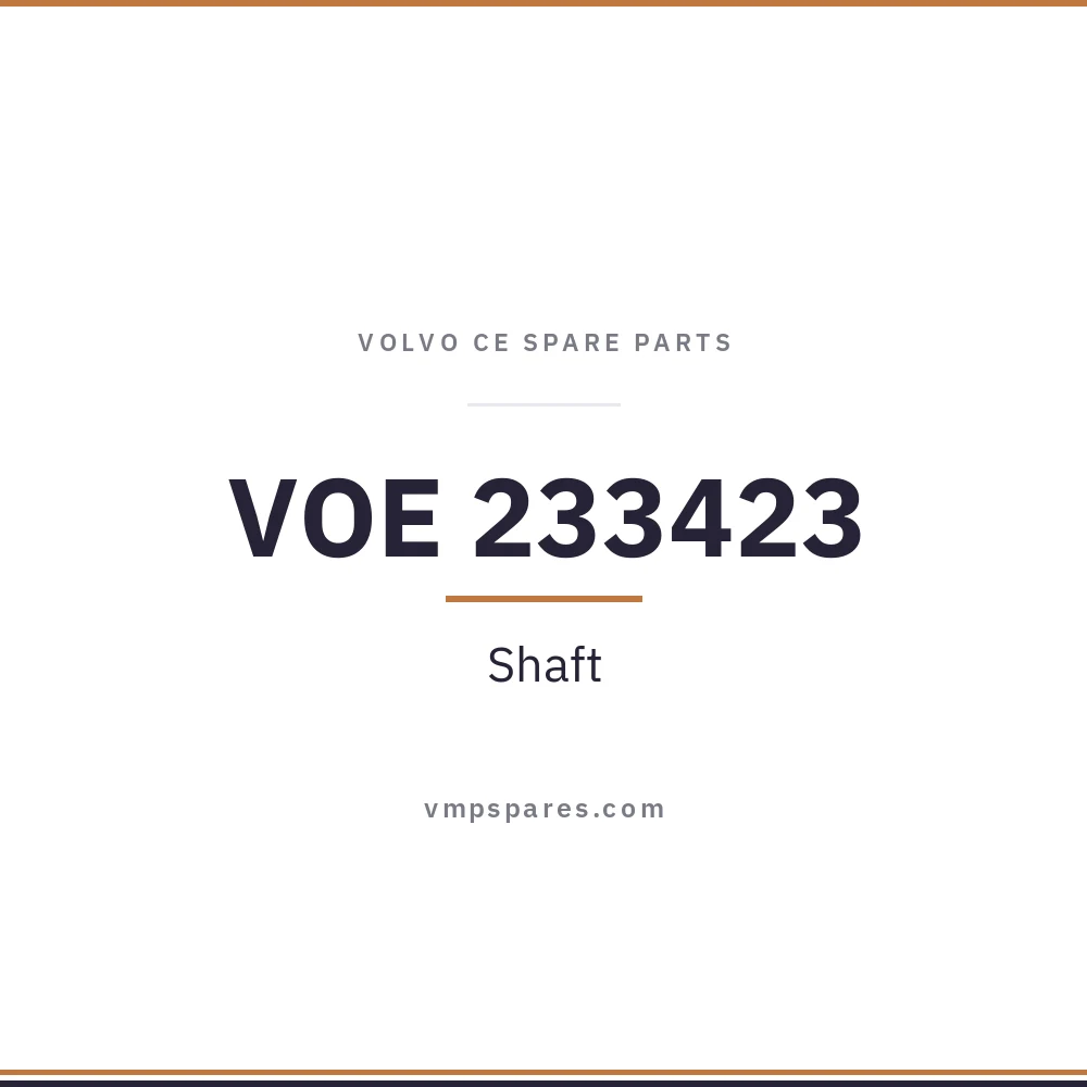 VOE 233423 – Shaft