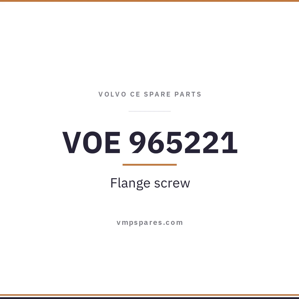 VOE 965221 – Flange screw