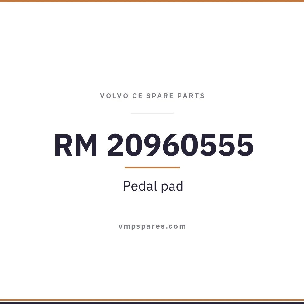 RM 20960555 – Pedal pad