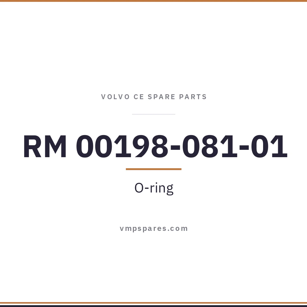 RM 00198-081-01 – O-ring
