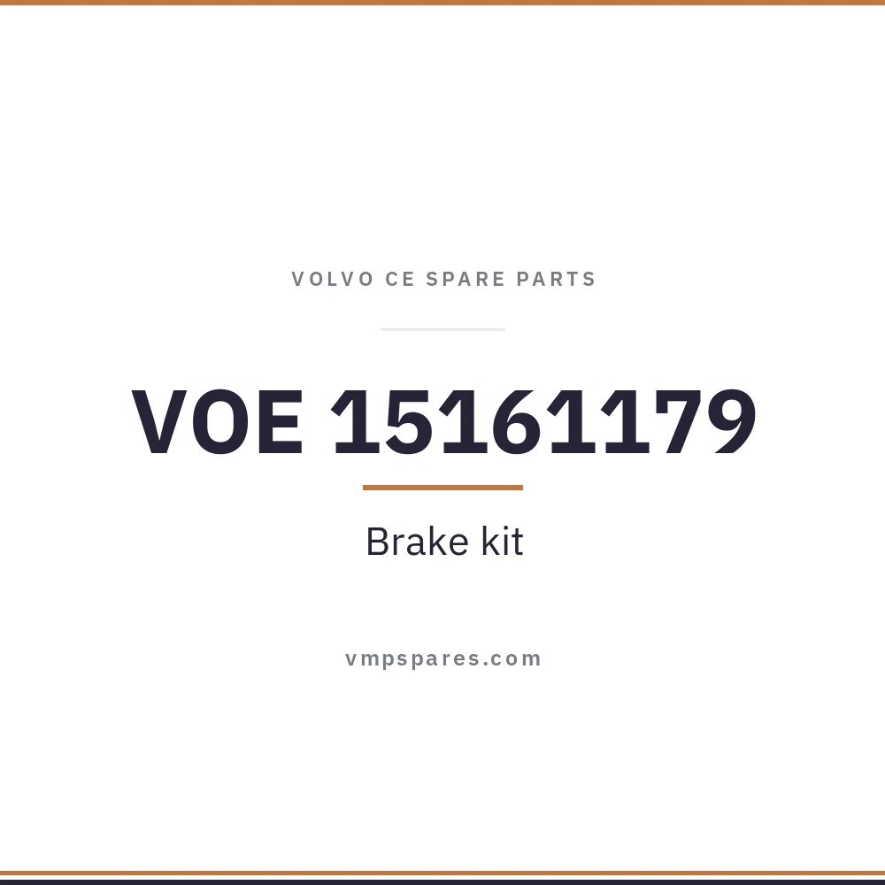 VOE 15161179 – Brake kit
