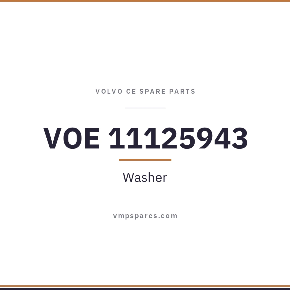 VOE 11125943 – Washer