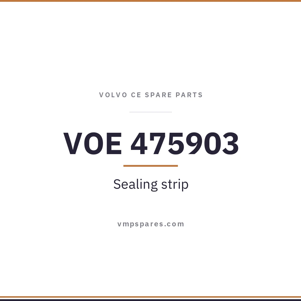 VOE 475903 – Sealing strip