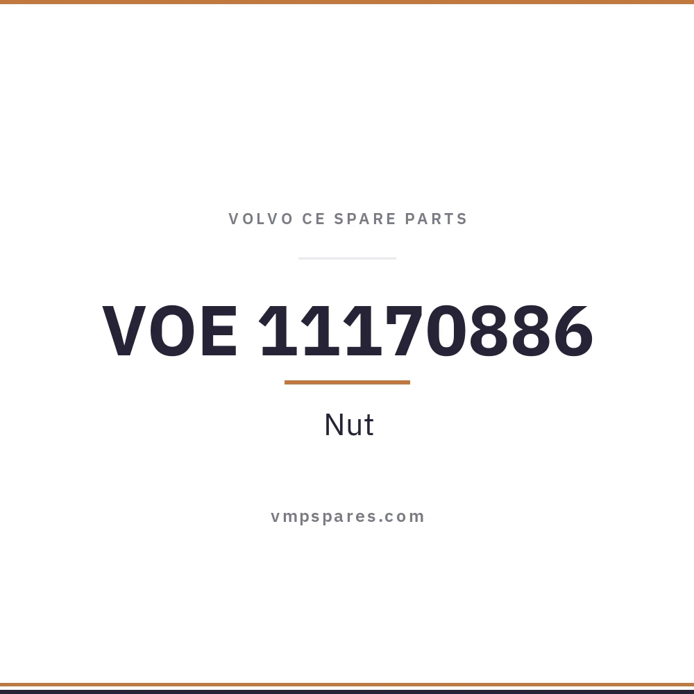 VOE 11170886 – Nut