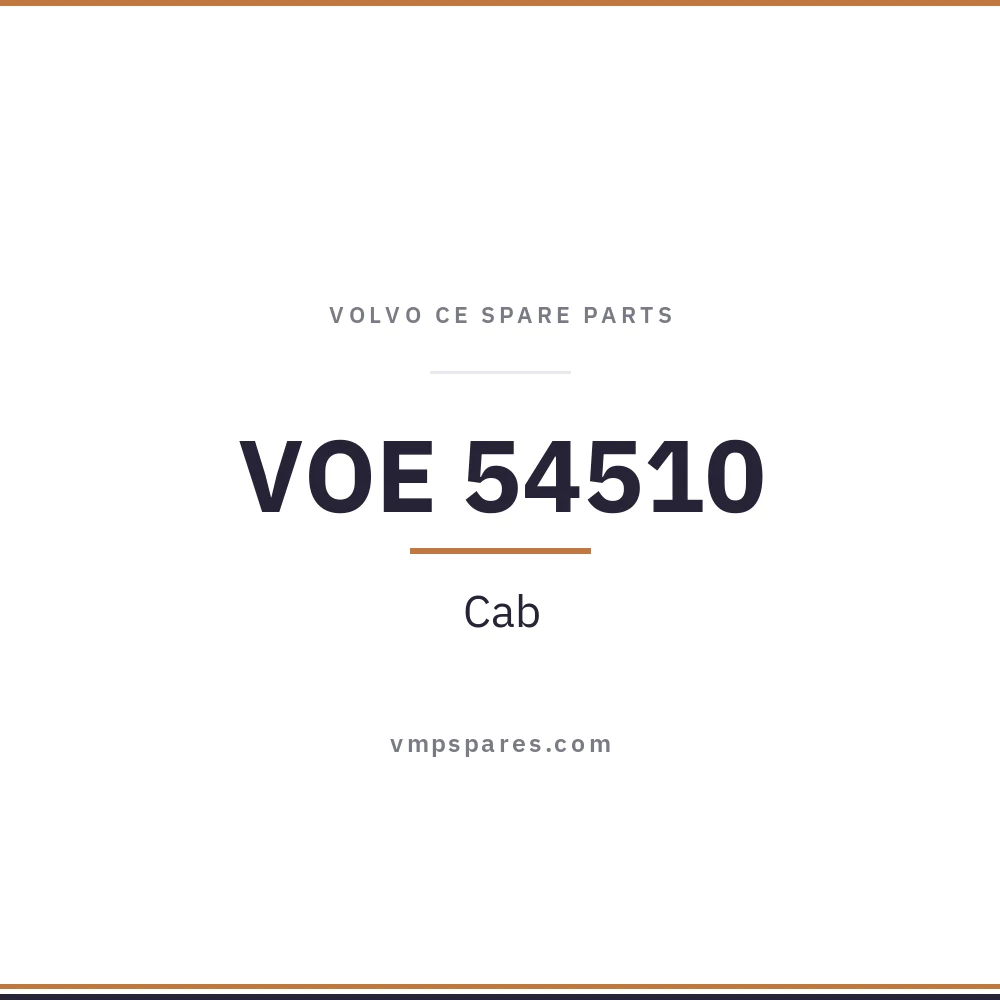 VOE 54510 – Cab