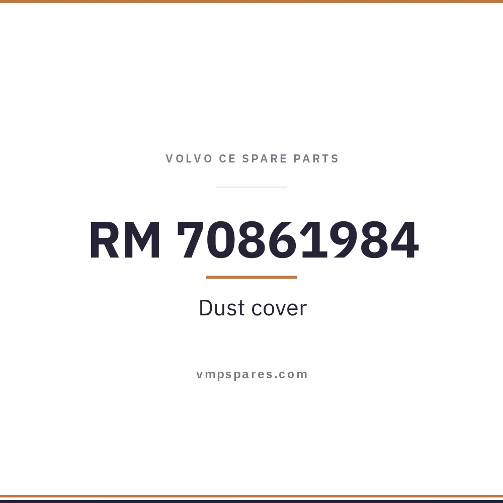 RM 70861984 – Dust cover