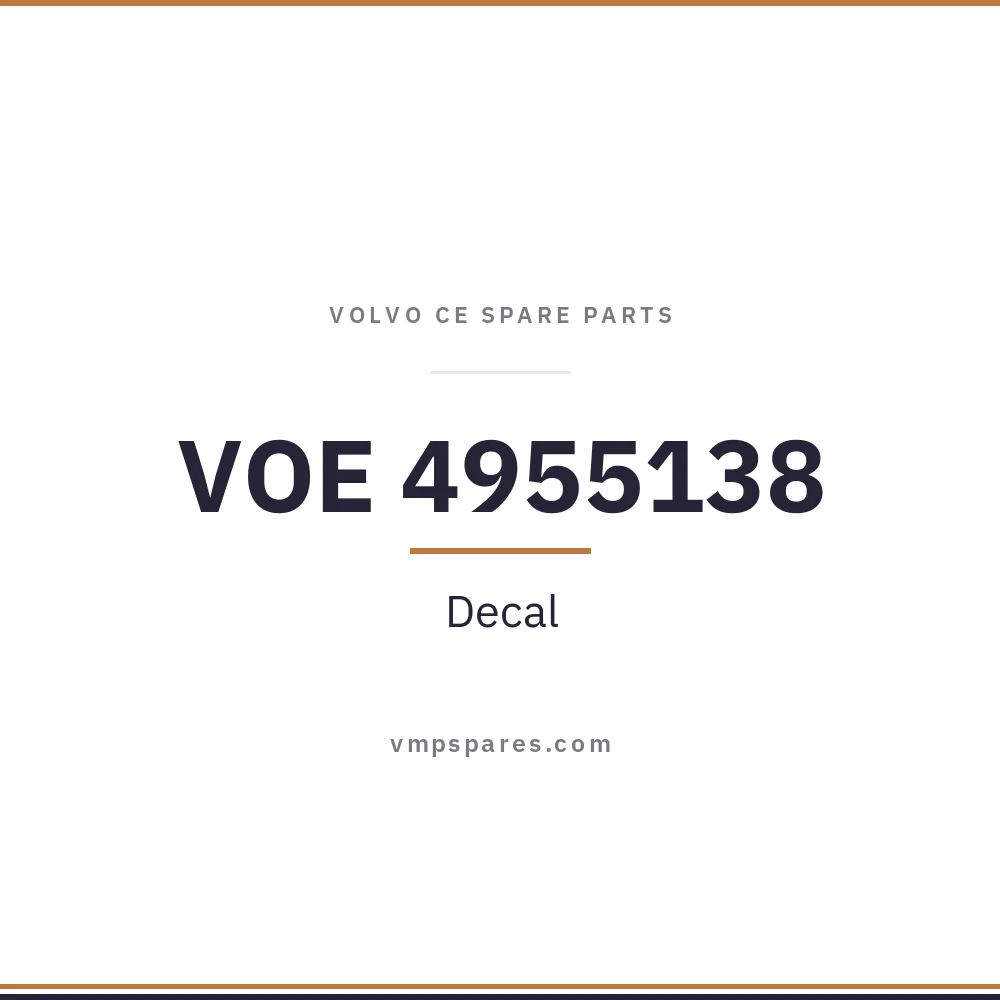 VOE 4955138 – Decal
